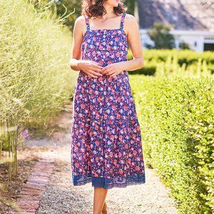 April Cornell Cherry Rose Sundress